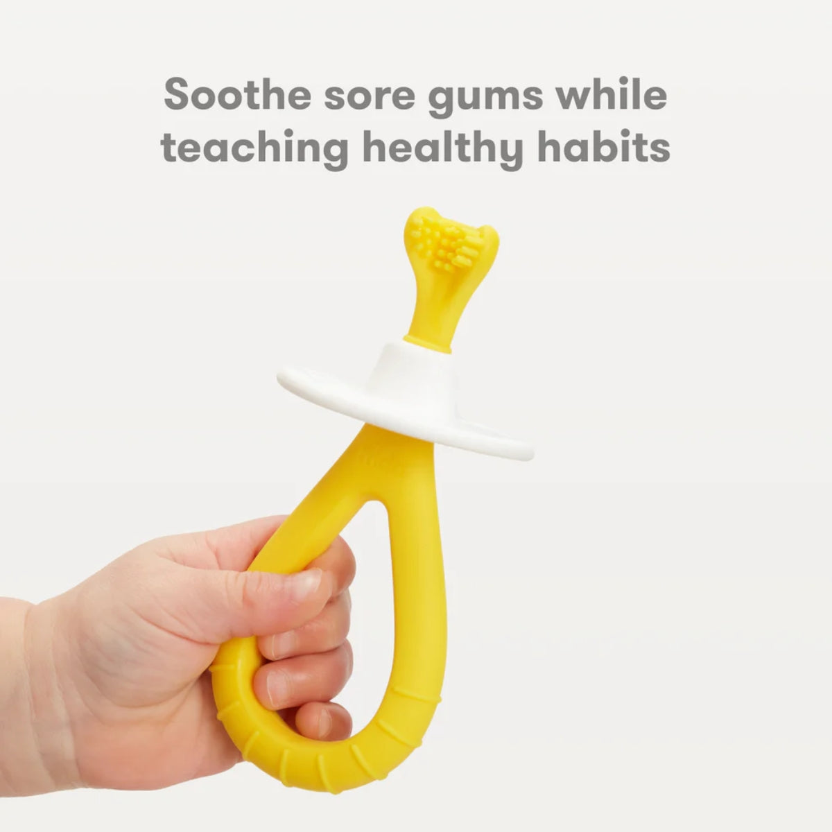 Escova Dental de Treinamento Para Bebês Frida Baby - Designed for Little Hands