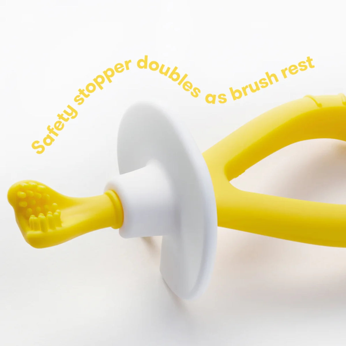 Escova Dental de Treinamento Para Bebês Frida Baby - Removable Safety Stopper