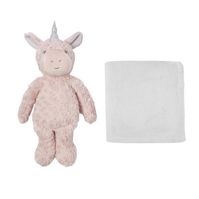 Elegant Baby Swirl Unicorn Bedtime Huggie Plush Toy
