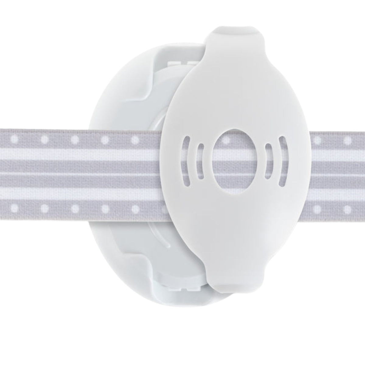 Nuby Soft Sounds Adjustable Earmuffs for Babies, White