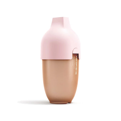 HEORSHE Ultra Wide Neck Baby Bottle 8 OZ -Pink