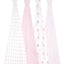 Aden + Anais - 4 Pk Muslin Swaddles, Doll