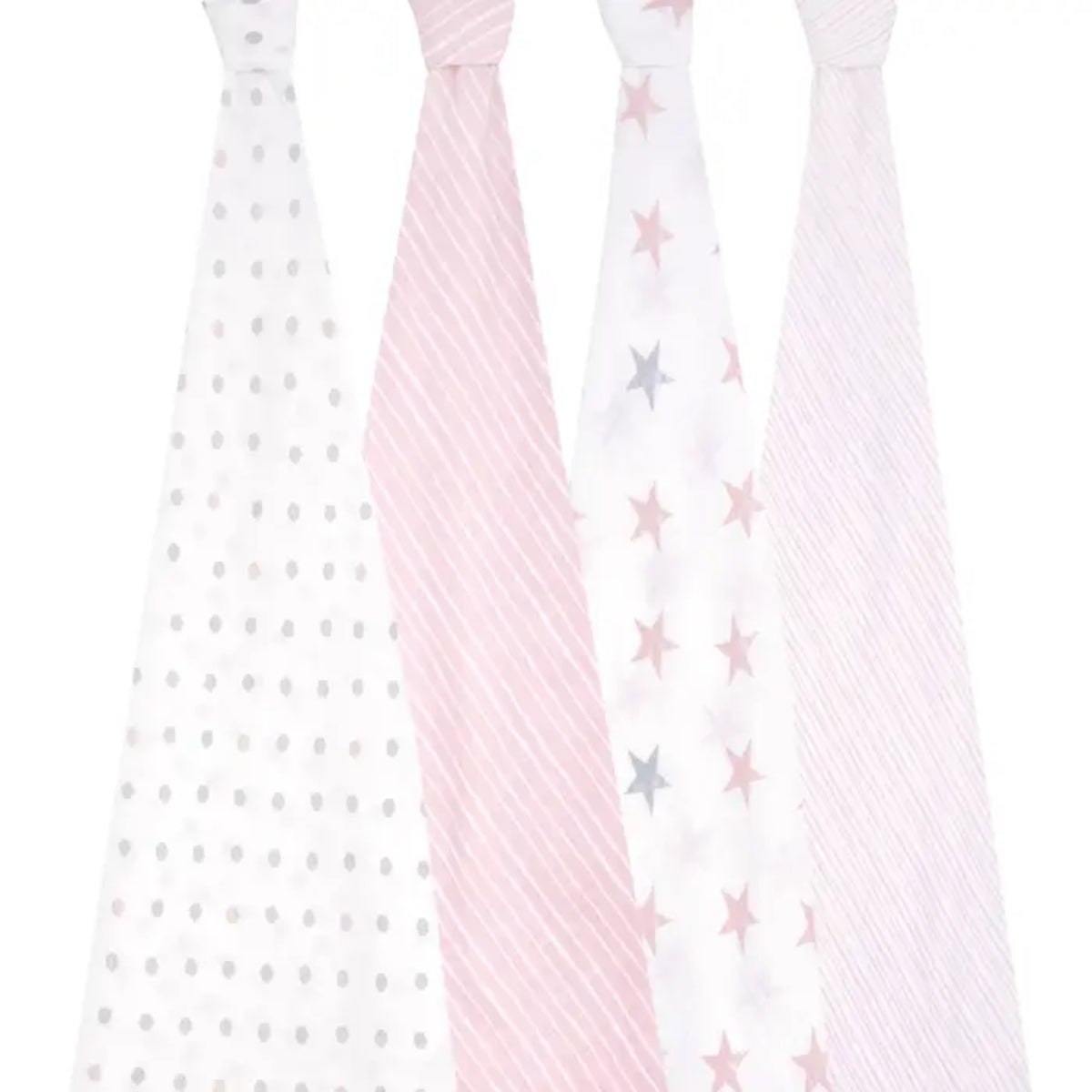 Aden + Anais - 4 Pk Muslin Swaddles, Doll