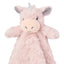Elegant Baby Pink Unicorn Baby Security Blanket