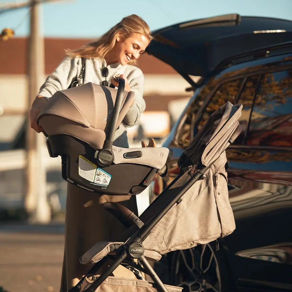 Nuna Trvl Lx + Pipa Urbn Travel System - Cedar