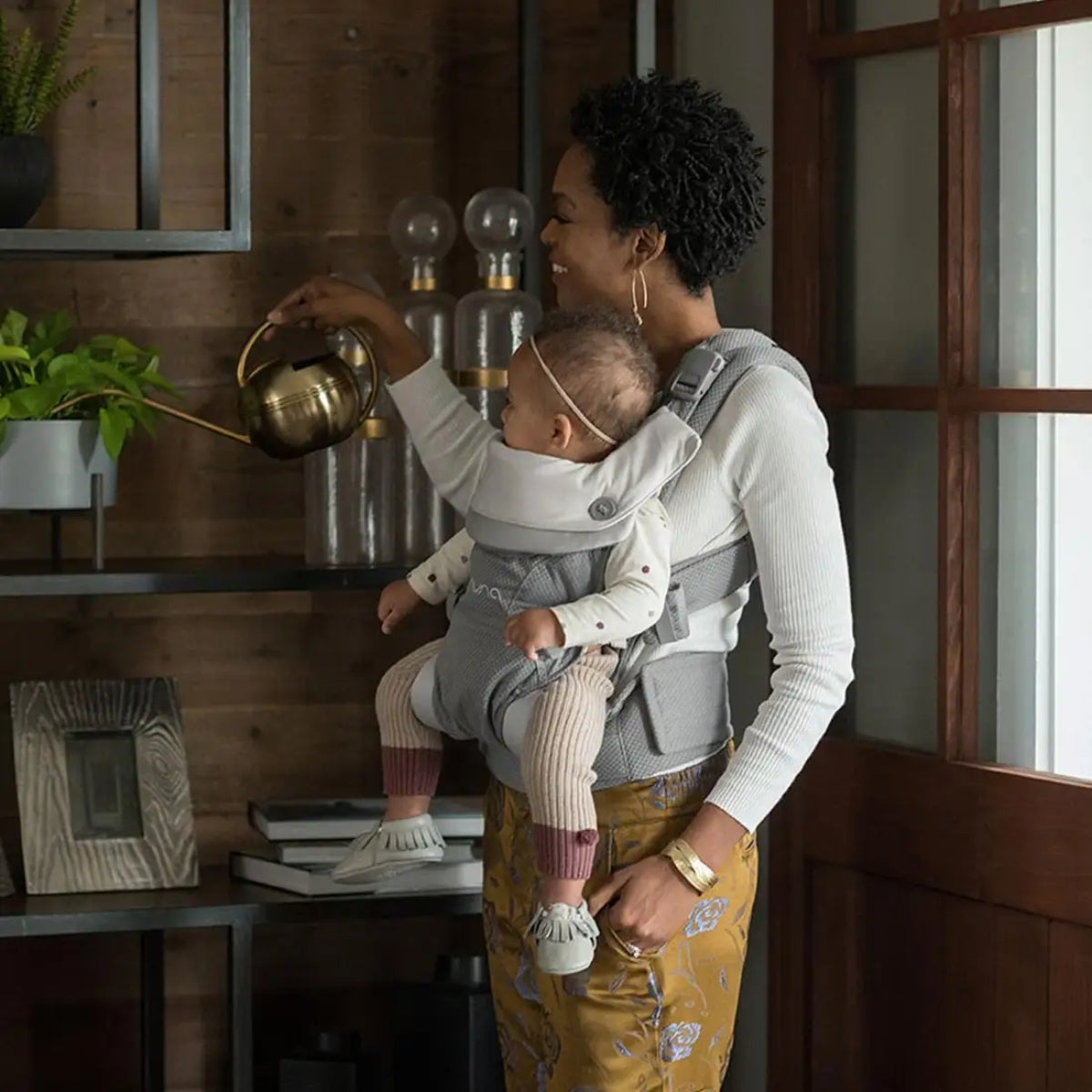 Nuna CUDL 4-in-1 Carrier Softened Denim