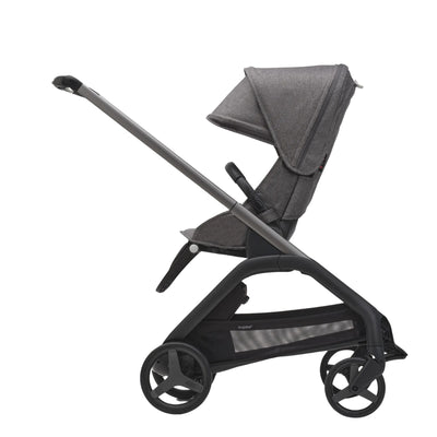 Bugaboo Dragonfly Bassinet And Seat Stroller - Graphite/Grey Melange/Canopy Grey Melange