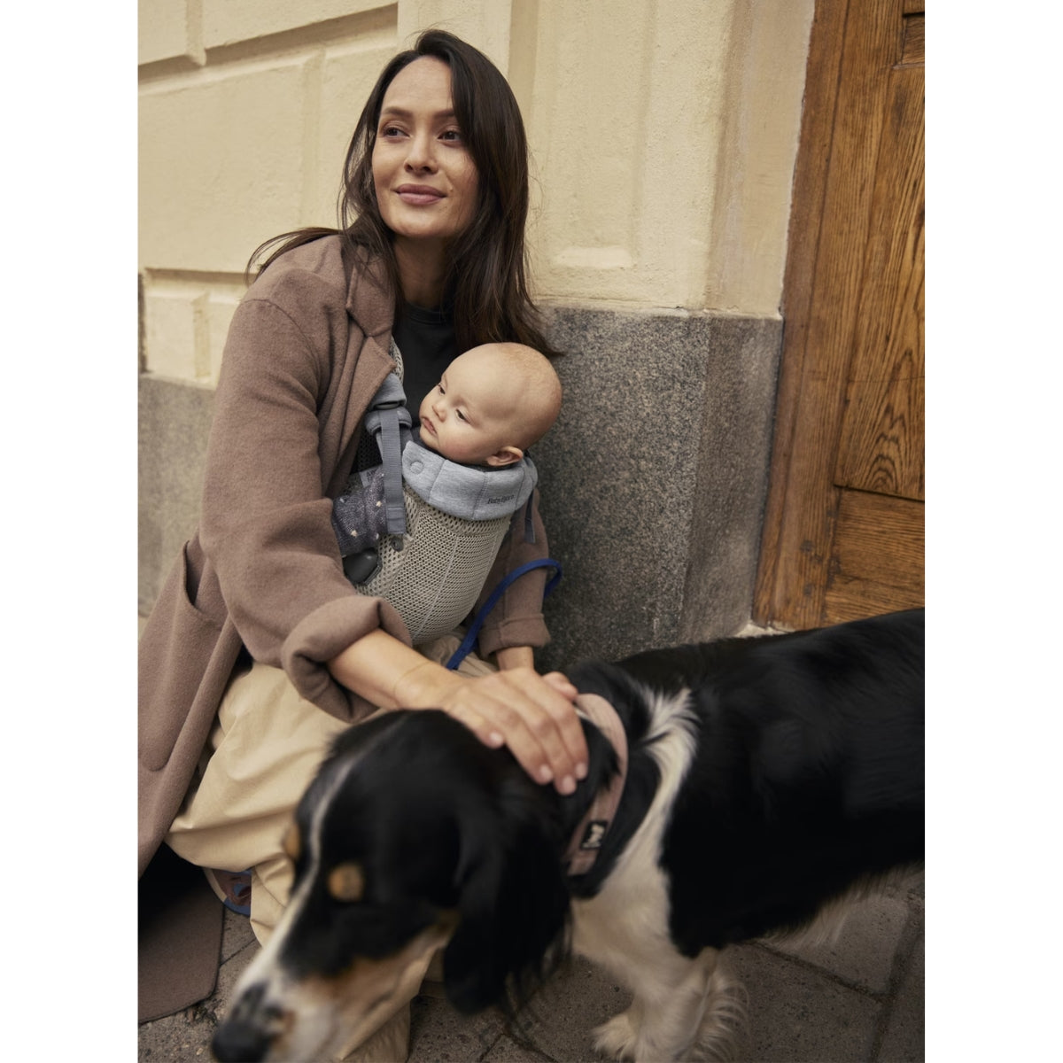 BabyBjörn Baby Carrier One Air 3D Mesh - Beige Gray