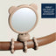 Itzy Ritzy Itzy Peek Stroller Mirror With Easy Attach Design - Tan Bear