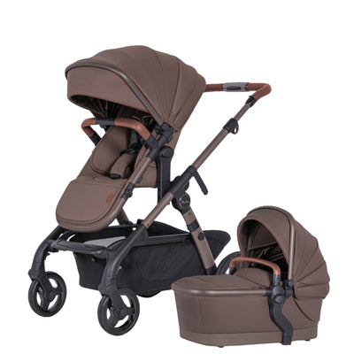 Silver Cross Wave 3 Single-to-Double Stroller - Caramel