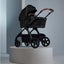 Silver Cross Wave 3 Single-to-Double Stroller - Licorice