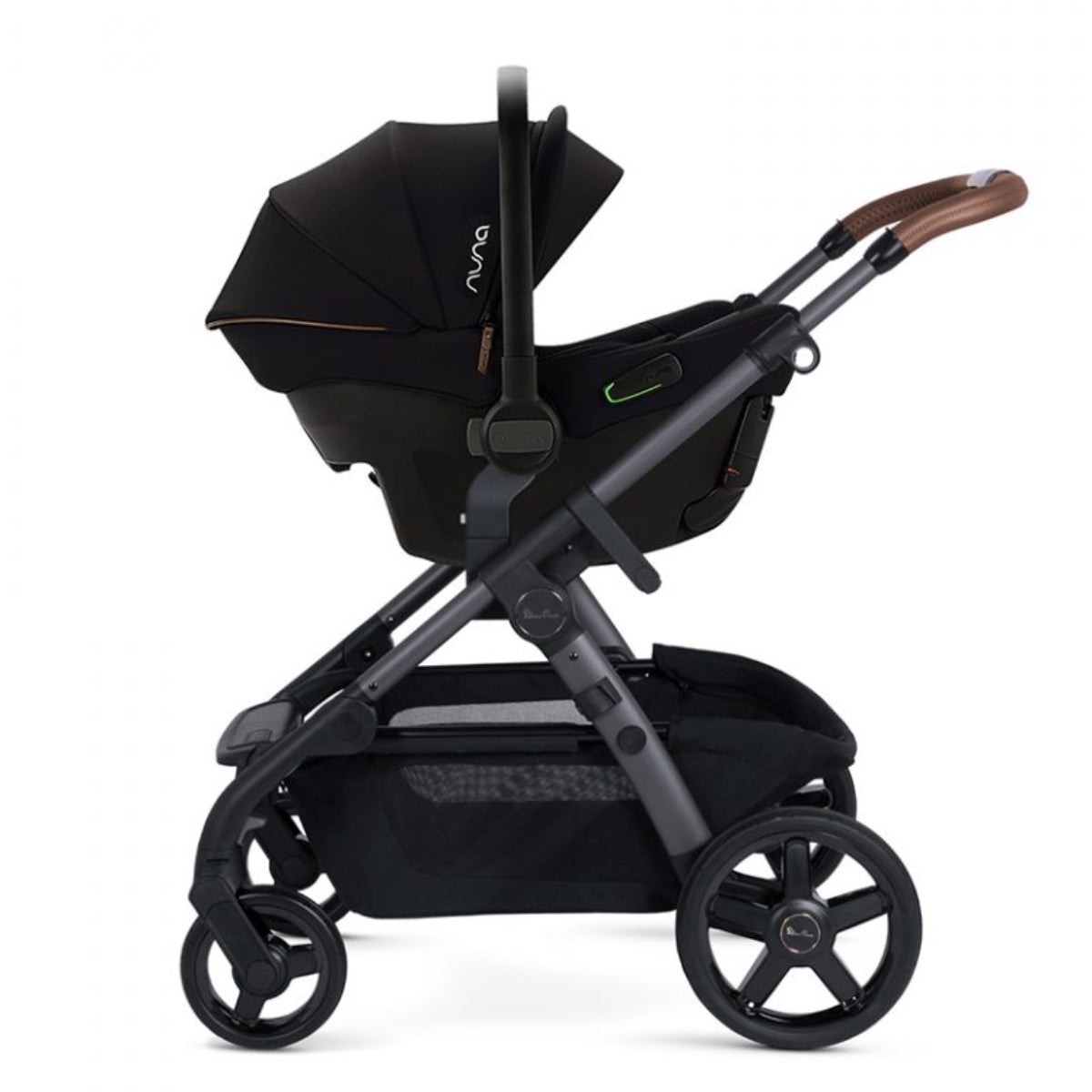 Silver Cross Wave 3 Single-to-Double Stroller - Licorice