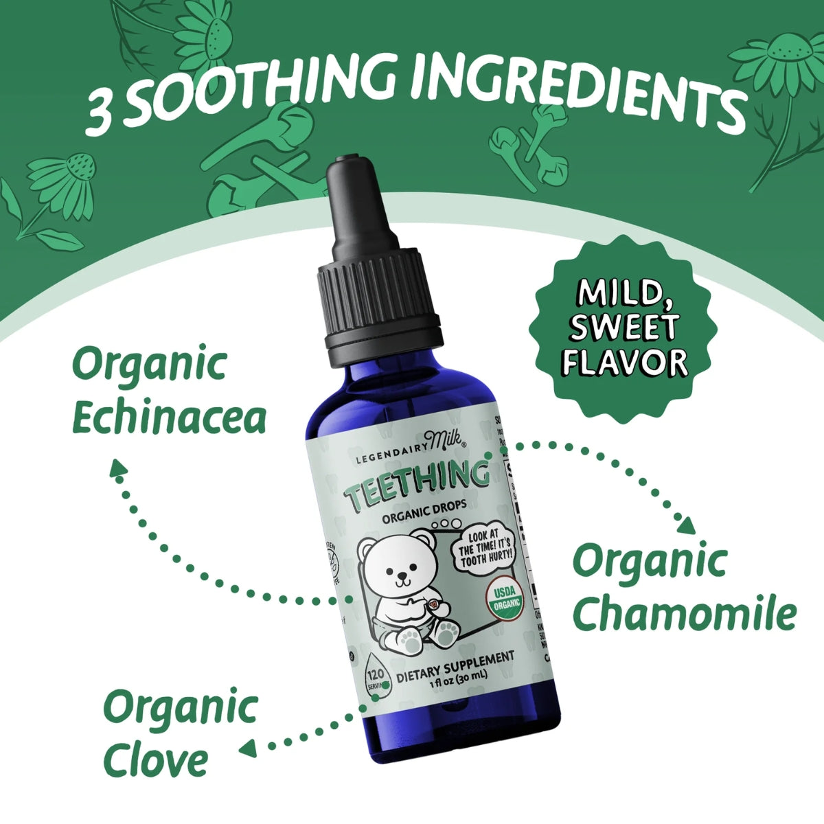 Legendairy Organic Baby Teething Gel