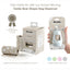 Moodie Baby Disposable Diaper Bags | UNSCENTED - 6 Roll Refill Pack