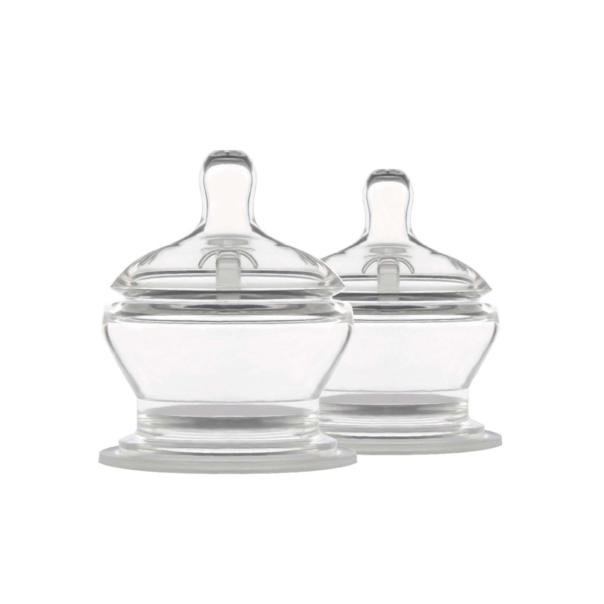 PopYum Stage 2 Medium Flow Nipple, 2-Pack 3M+