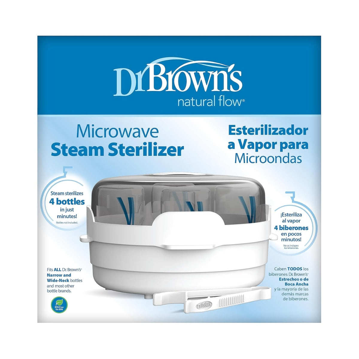 Dr. Brown's Baby Bottle Microwave Steam Sterilizer