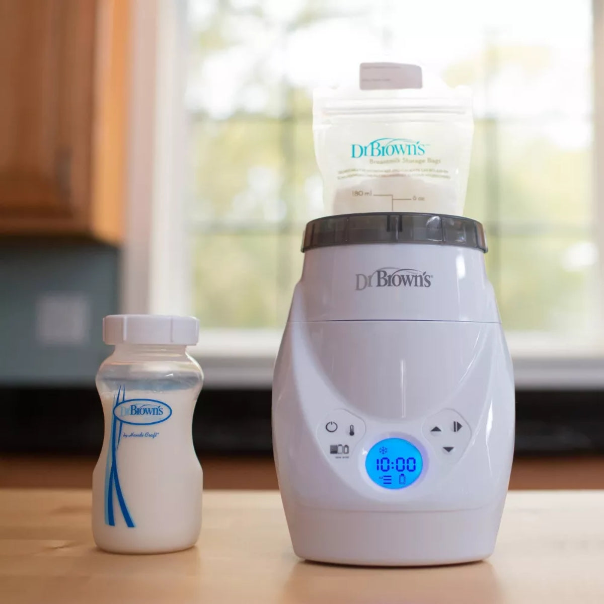 Dr. Brown's Natural Flow Milk Spa Breast Milk & Bottle Warmer with Even and Consistent Warming