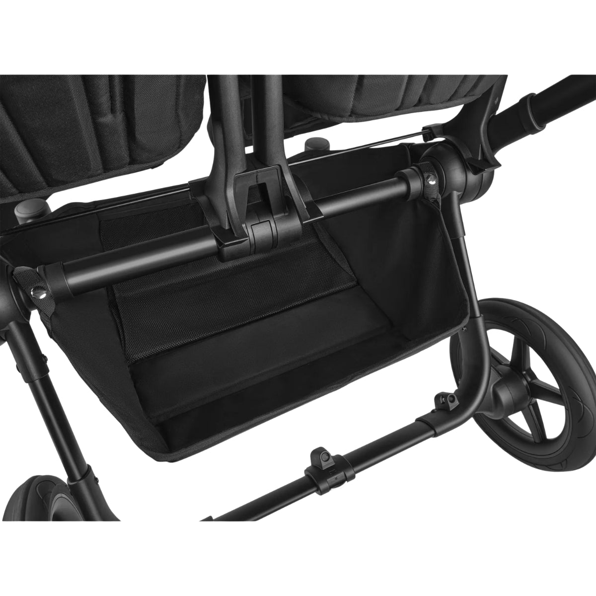 Bugaboo Donkey 5 Duo Bassinet And Seat Stroller - All Midnight Black Canopy/Black Chassis