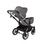 Donkey 5 Mono BassinetBugaboo and Seat - All Grey Melange/Black Chassis