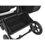 Bugaboo Donkey 5 Mono Bassinet and Seat - Midnight Black/Grey Melange/Graphite Chassis
