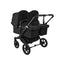Bugaboo Donkey 5 Twin Bassinet And Stroller -  All Midnight Black/Black Chassis