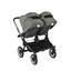 Bugaboo Donkey 5 Twin Bassinet And Stroller -  Forest Green/Graphite Chassis