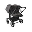 Bugaboo Donkey 5 Twin Bassinet And Stroller -  All Grey Melange/Graphite Chassis