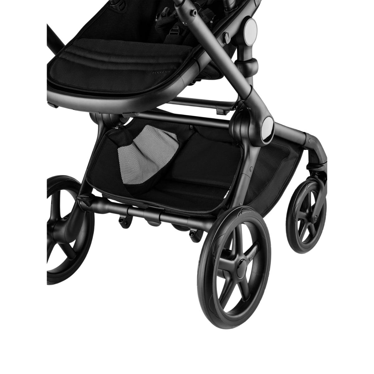 Bugaboo Fox 5 Renew Bassinet And Stroller - Misty White/Black Chassis
