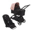 Bugaboo Dragonfly Stroller & Bassinet - Morning Pink/Frame Black
