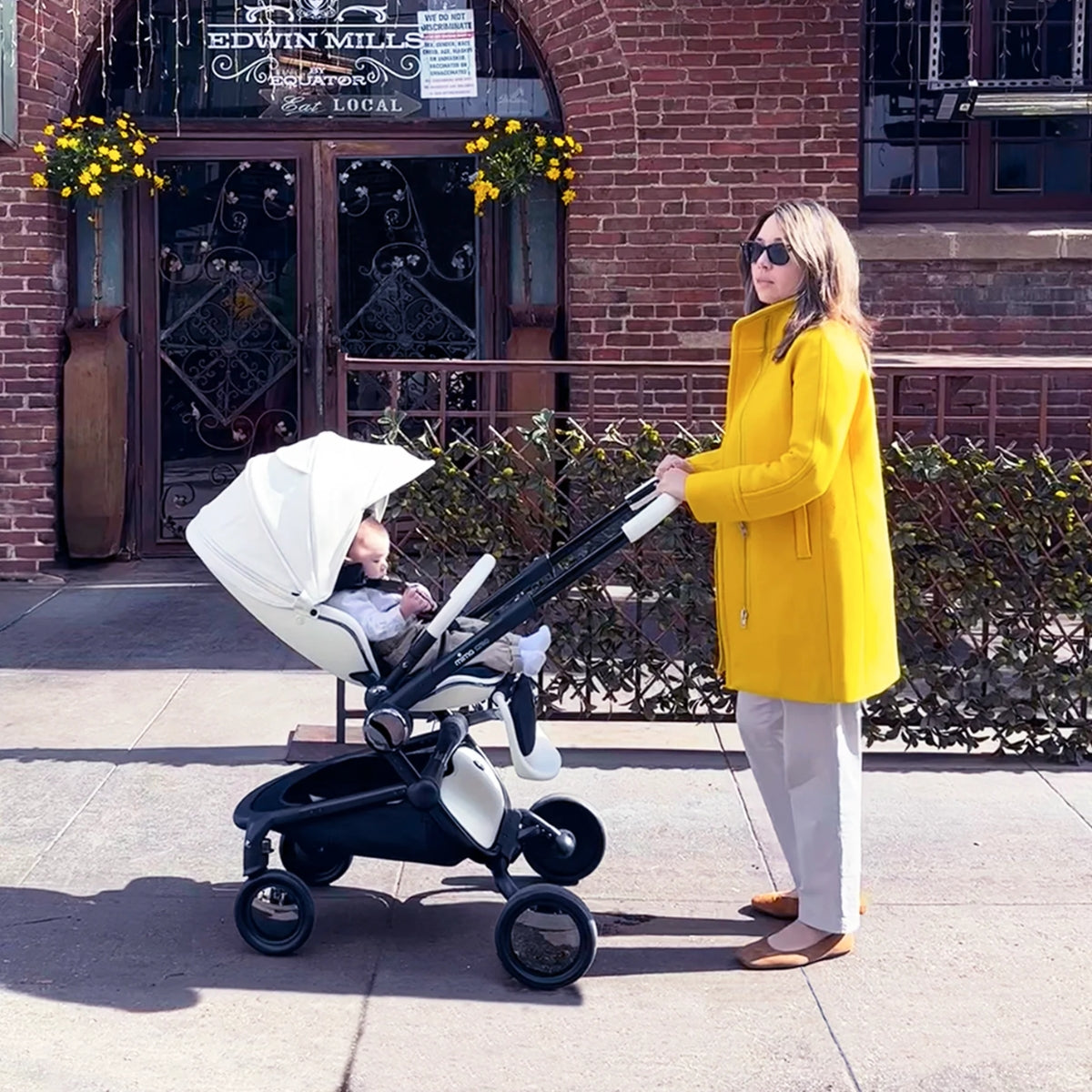 Mima Creo Stroller - White