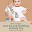 Itzy Ritzy Link & Love Teething Activity Toy - Unicorn