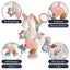Itzy Ritzy Link & Love Teething Activity Toy - Unicorn