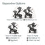 Uppababy Vista V3 RumbleSeat - Noa - Navy