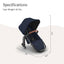 Uppababy Vista V3 RumbleSeat - Noa - Navy