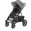 Uppababy Vista V3 Stroller - Greyson Charcoal Mélange/Carbon Frame/Saddle Leather