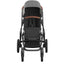 Uppababy Vista V3 Stroller - Greyson Charcoal Mélange/Carbon Frame/Saddle Leather
