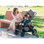 Uppababy Vista V3 Stroller - Greyson Charcoal Mélange/Carbon Frame/Saddle Leather