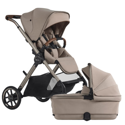 Silver Cross Reef 2 Stroller & Bassinet Bundle - Frappe