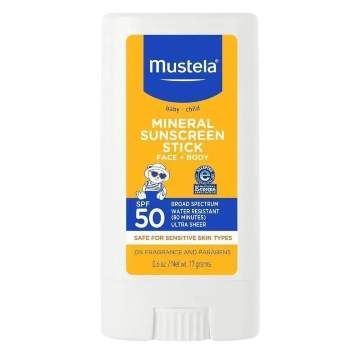 Mustela Baby Mineral Sunscreen Stick SPF 50 Broad Spectrum