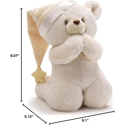 Baby Gund Prayer Teddy Bear Musical Stuffed Animal Plush