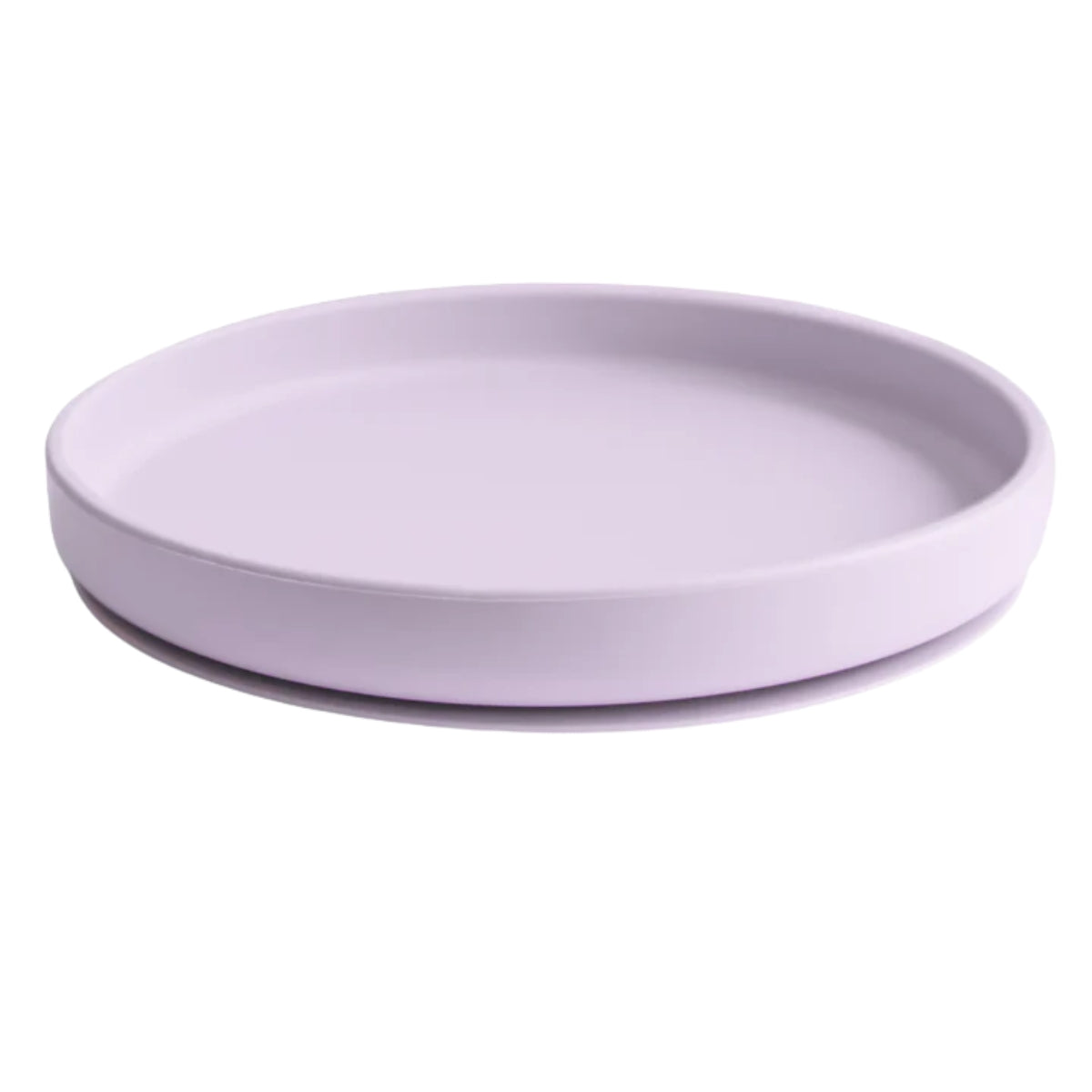 Mushie - Classic Silicone Suction Plate BPA-Free Non-Slip Design Soft Lilac