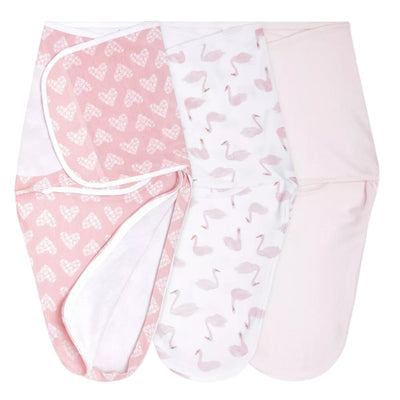 Aden + Anais Essentials Wrap Swaddle 3 pack - Briar Rose