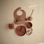 Mushie Silicone Suction Bowl - Woodchuck