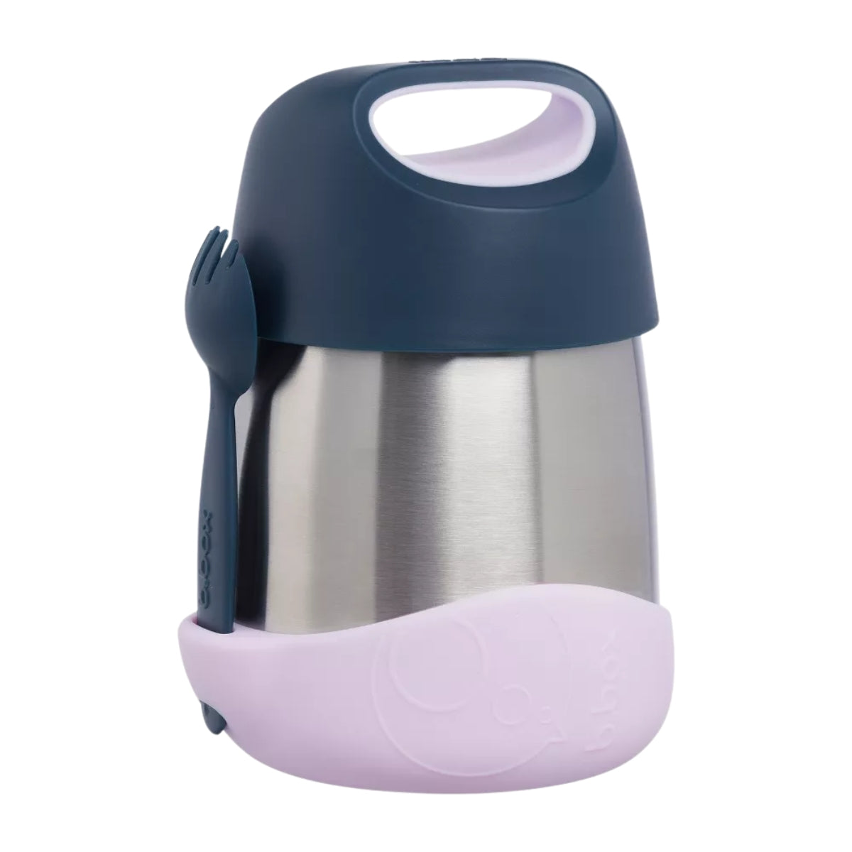 B.box - Indigo Rose Insulated Food Jar with Spork