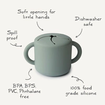 Mushie Snack Cup Whales