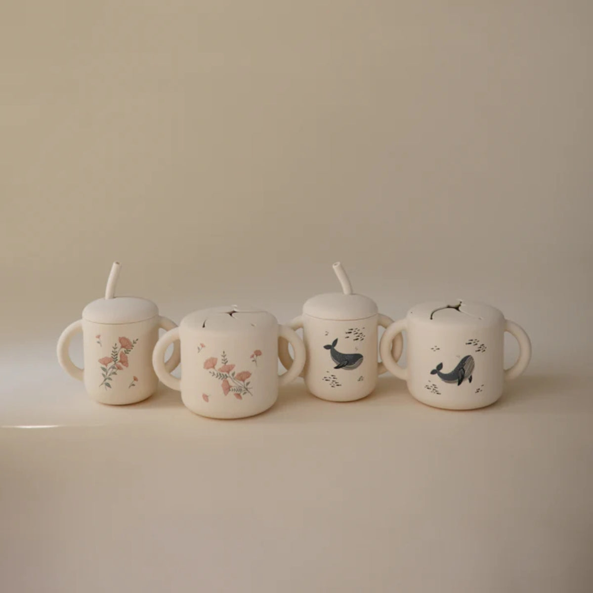 Mushie Snack Cup Whales