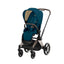 Cybex Priam 4 Complete Stroller Rose Gold Mountain Blue