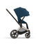 Cybex Priam 4 Complete Stroller Rose Gold Mountain Blue