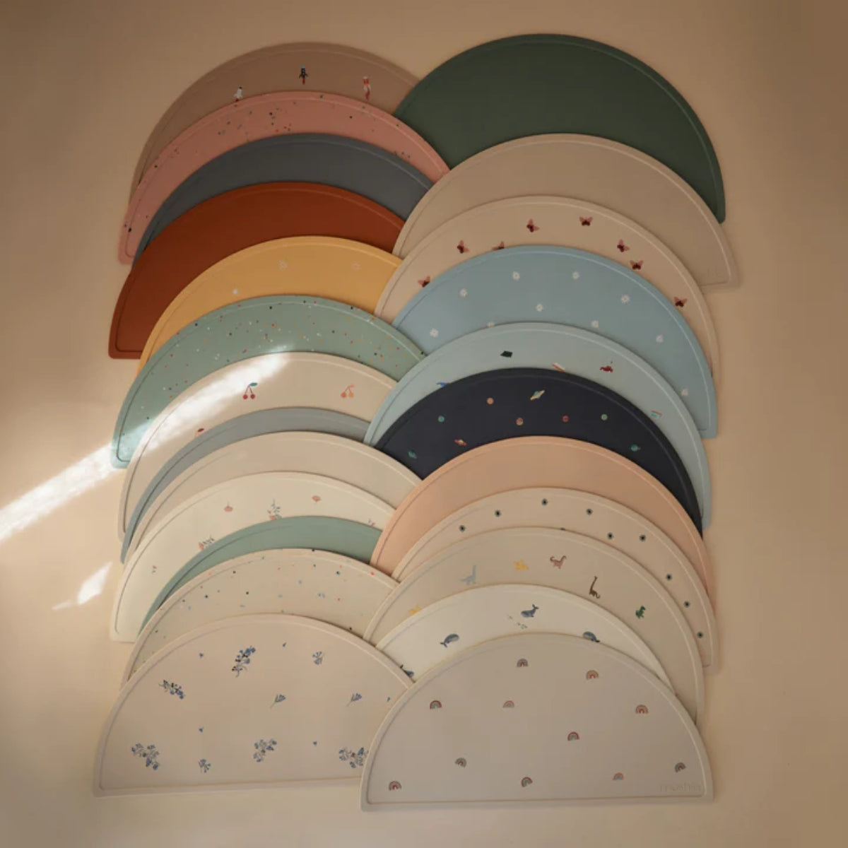Mushie Silicone Placemat Whales