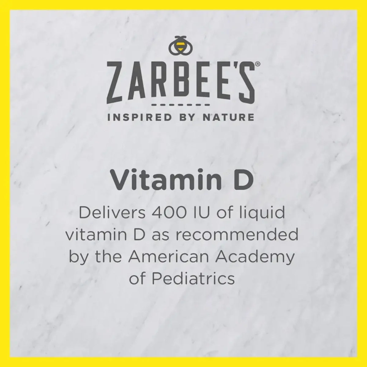 Zarbee's Vitamin D Drops for Infants
